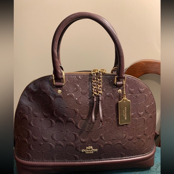 Coach Handbags - Coach Oxblood Satchel